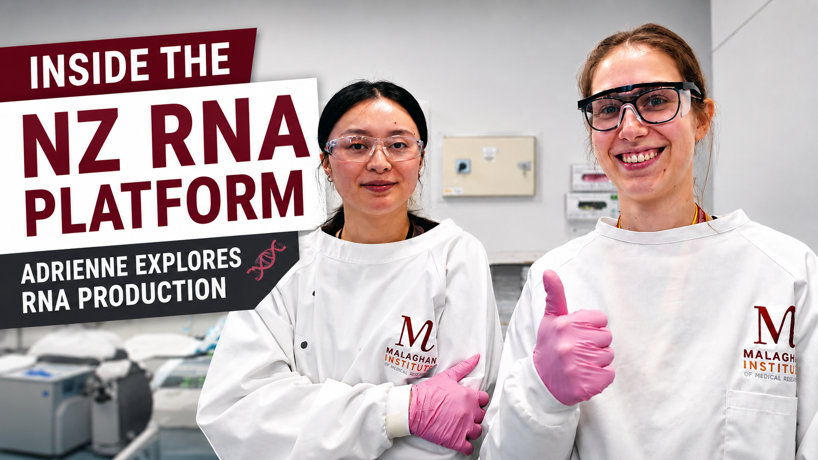 Inside the RNA Platform: Adrienne explores RNA production